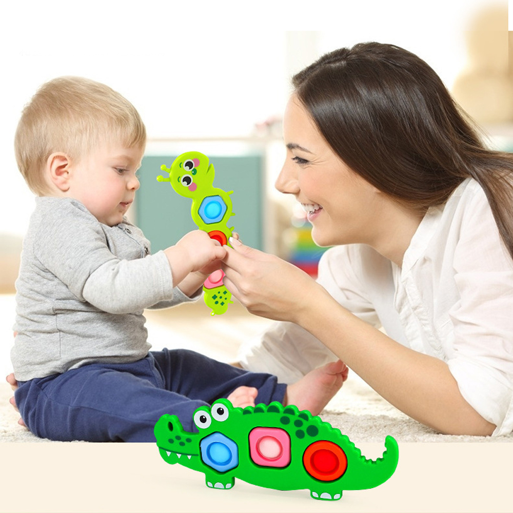 어린이를위한 손가락 프레스 Fidget 장난감 아기 감 - Kids Education Activities 리뷰 및 가격
